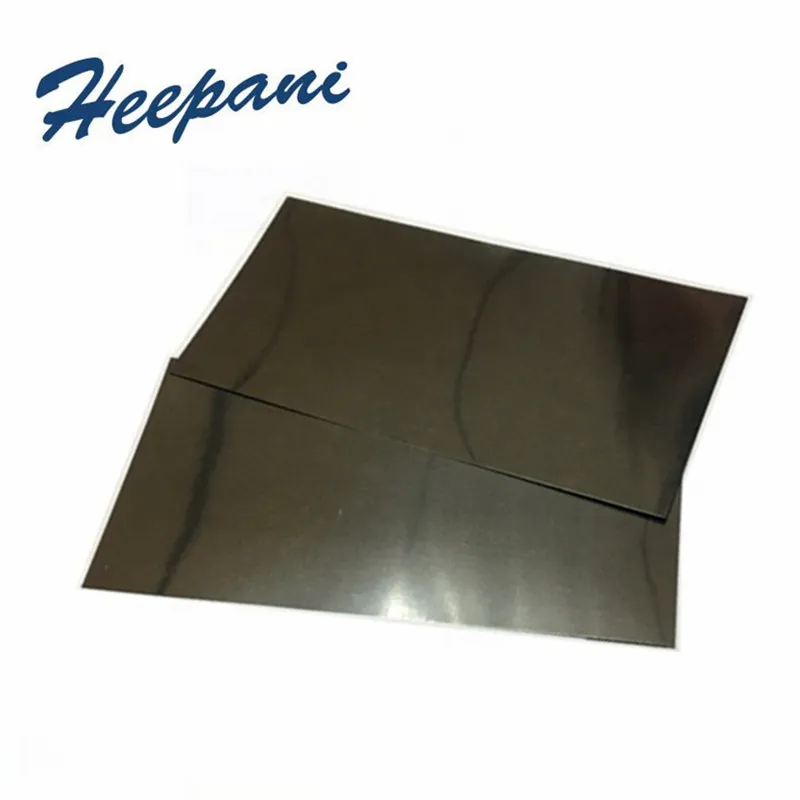 99.99% Purity Tantalum Sheet 0.02mm - 1mm Thickness Ta Metal Plate Rolled Tantalum Foil Strip For Scientific Research