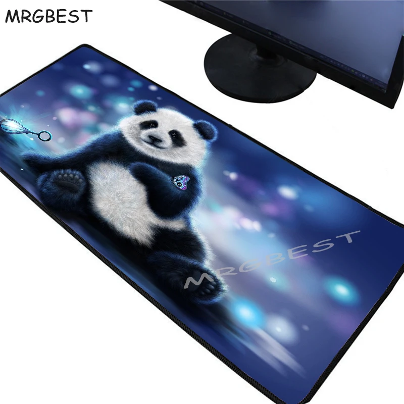 Коврик для мыши MRGBEST, с рисунком панды, для ноутбука, ноутбука, для легенд