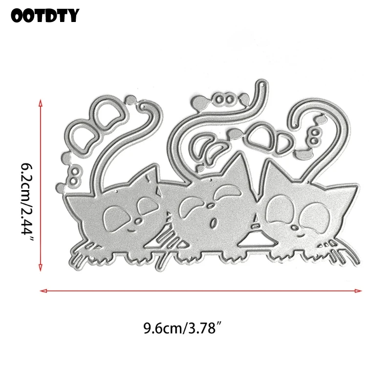 Family Metal Cutting Dies Stencil Scrapbooking DIY Album Stamp Paper Card Embossing Decor Craft New Dies for 2021