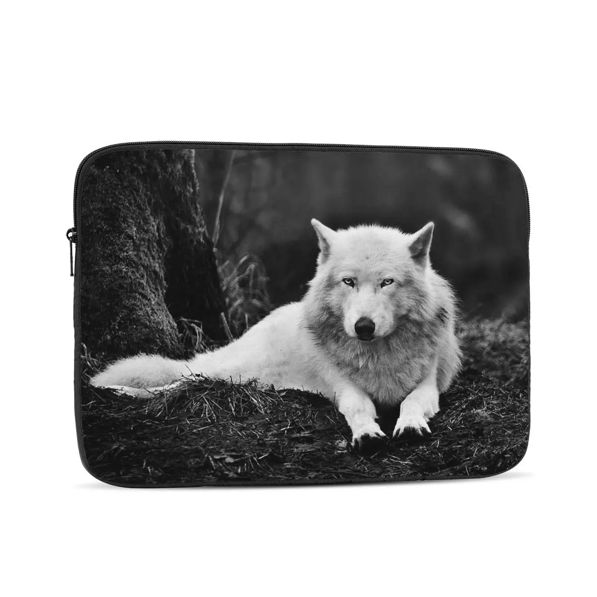 

Wolf Computer ipad Laptop Cover Case Laptop Sleeve Bag Portable Cover Fundas Pouch