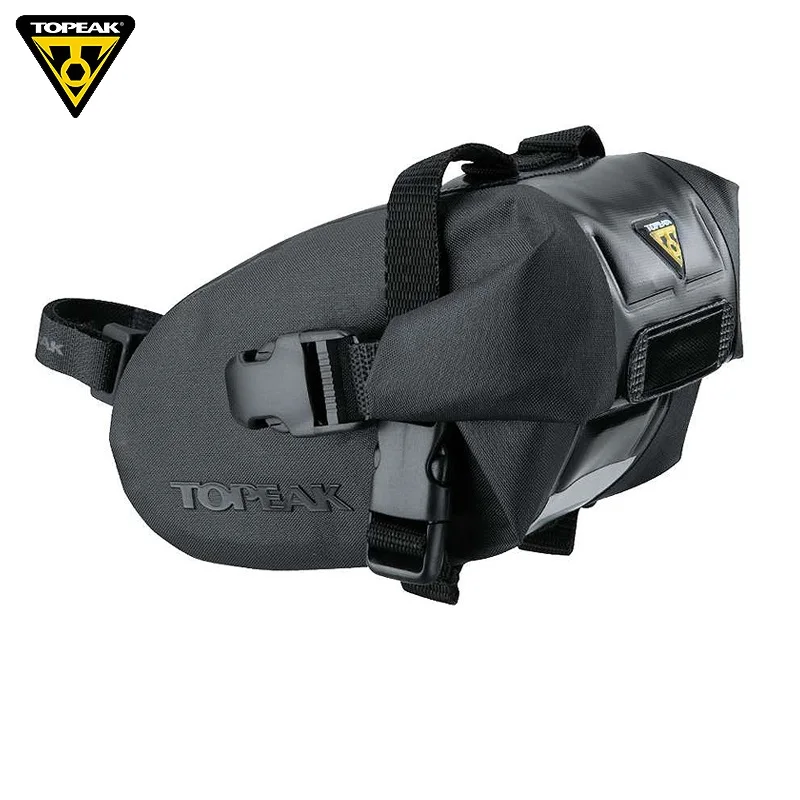 Topeak TT9817B 9818B 9819B Original Wedge DryBag Bicycle Seat Bag Magic Strap Quick Release Buckle Bike Pannier Saddle Tail Bag