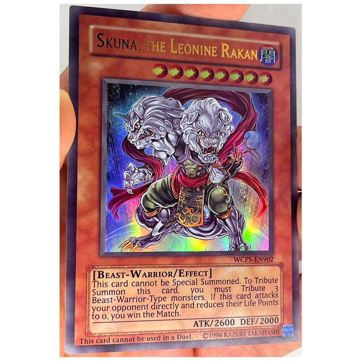Yu Gi Oh Aggiba the Malevolent Sh'nn S'yo SR English DIY Toys