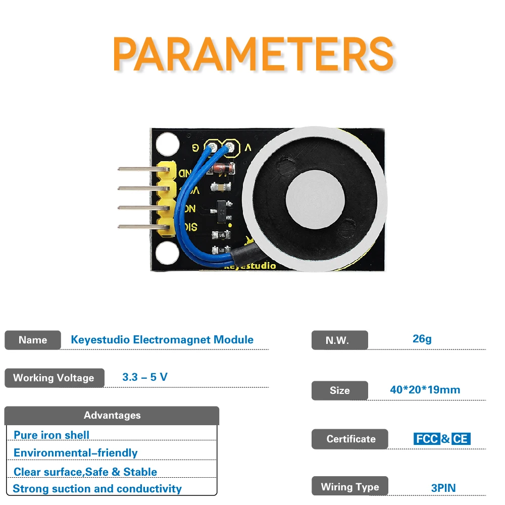 NEW! Keyestudio Electromagnet Module For Arduino DIY Projects