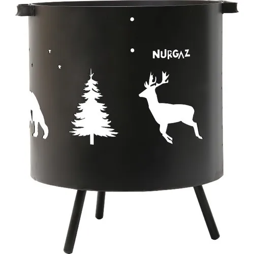 Nurgaz Environment Fireplace Forest Camping Stove Fire Warm