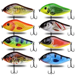 100mm 49g CF LURE  42Color New  Jerk Baits Slow Sinking Fishing Lure Tackle for Dragon Pike Bait Pesca Bass Musky jerk