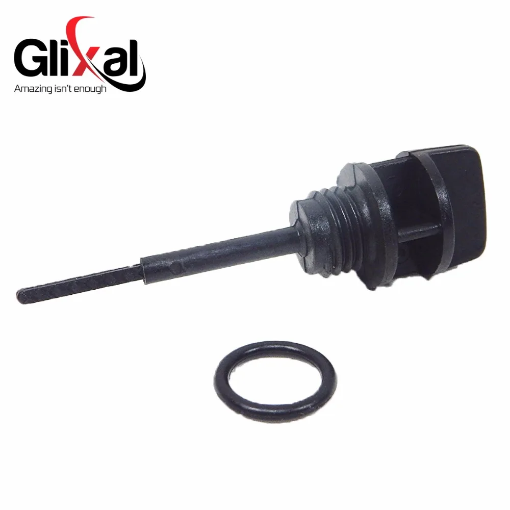 Glixal GY6 50cc 125cc 150cc Oil Dipstick with O-ring for 139QMB 152QMI 157QMJ Scooter Moped ATV Quad Go-Kart Engine