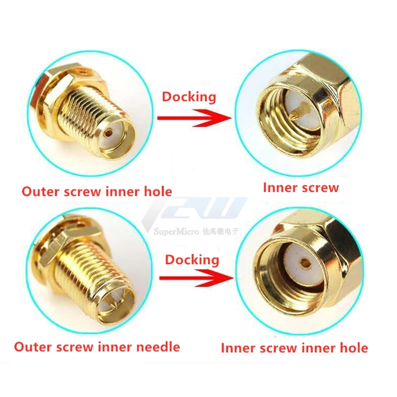 UF.L to RP-SMA Female Connector Antenna Extension Cable RF Bridge Flex Cable for PCI RP-SMA Jack to WiFi Card IPEX-K to rpSMA-KY