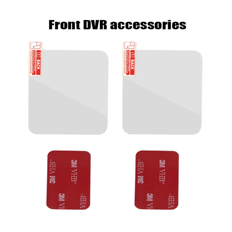 For 70mai A800 A800s 4K Dashcam Heat Resistant 3M sticker + transparent electrostatic film, XIAOMI 70MAI  Special accessories