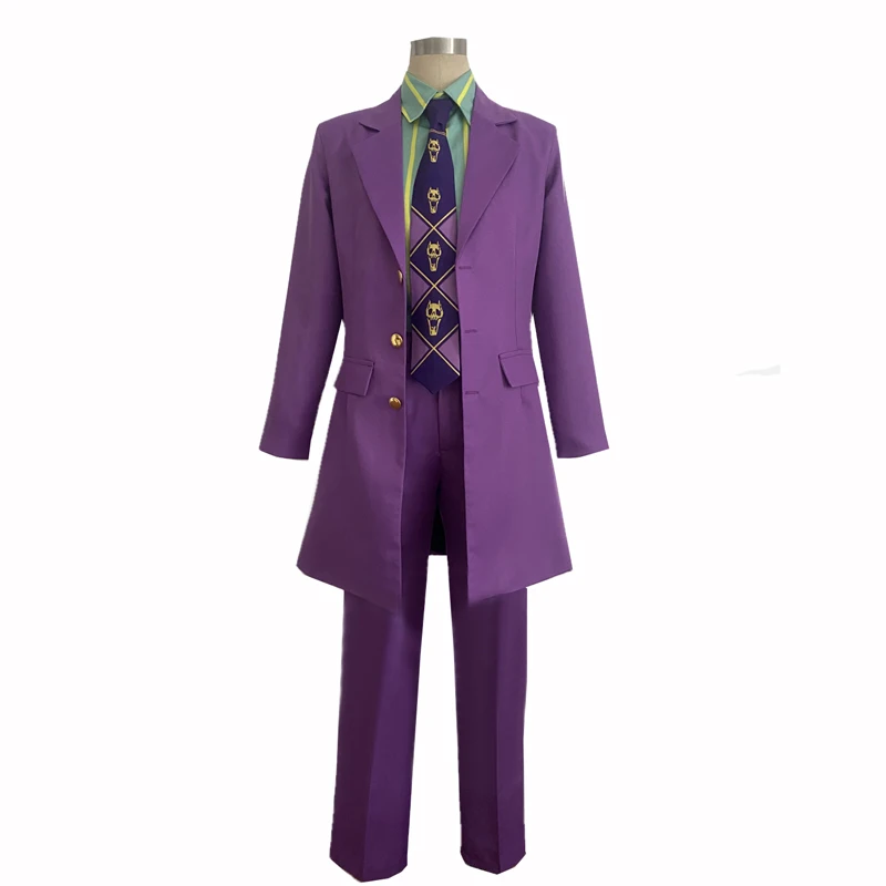 

Yoshikage Kira Cosplay Uniform Costume Suit Outfits 110