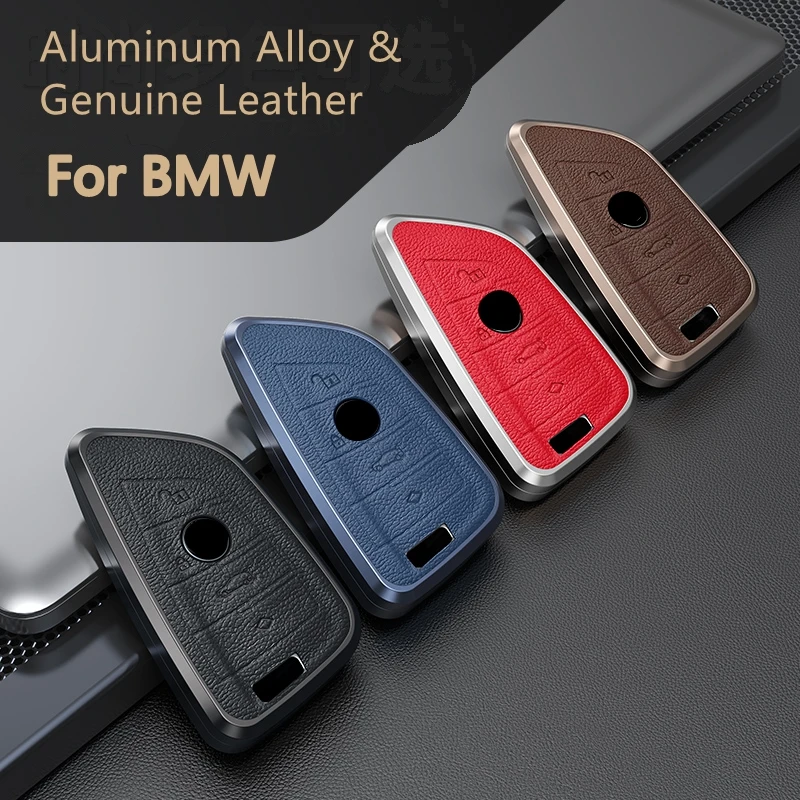 Car Remout Key Protective Case Holder For BMW X1 X3 X4 X5 X6 F15 F16 F48 525 1 2 3 4 5 6 7 Series Remout Key Accessories