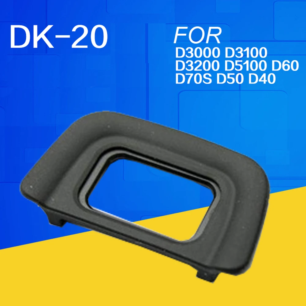 Eyecup DK-20 Rubber Eye Cup Eyepiece Eyecup for Nikon D5200 D5100 D3300 D3200 D3100 D3000  D50 D60 D70S DSLR Camera accessories