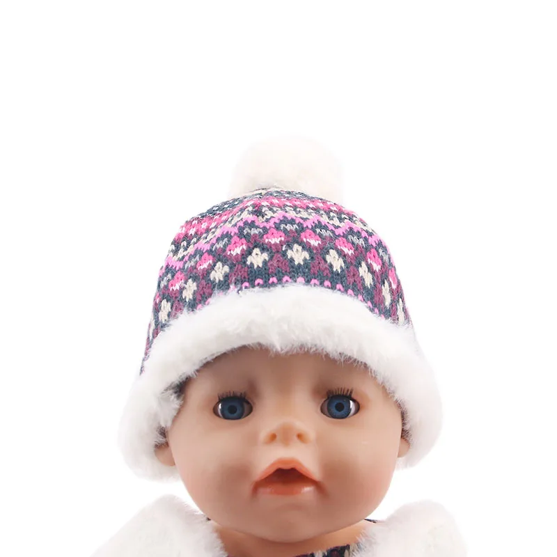 Discount! New Doll Sweater Suit 2 Pcs for American 18 Inch Girl Doll & 43 cm New Born Baby Doll Items & Our Generation,Christmas
