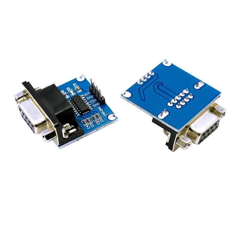 MAX3232 RS232 To TTL Serial Port Converter Module DB9 Connector MAX232 Board For Arduino  New Good Quality