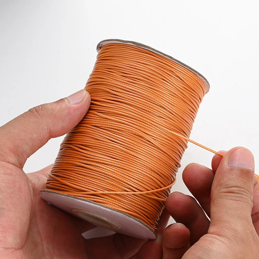 0,5/0,8/1,0/1,5/2,0 mm bunte gewachste Schnur, gewachster Faden, Kordel, Schnur für Armbänder, Modeschmuck, Großhandel, Seil für die Schmuckherstellung – Detail 5