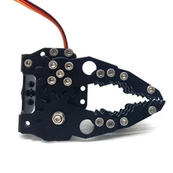 Metal Robot Arm Gripper para Arduino UNO, Braçadeira Garra Mecânica com Servo, DIY RC Braço Robótico, 1 Dof, MG996