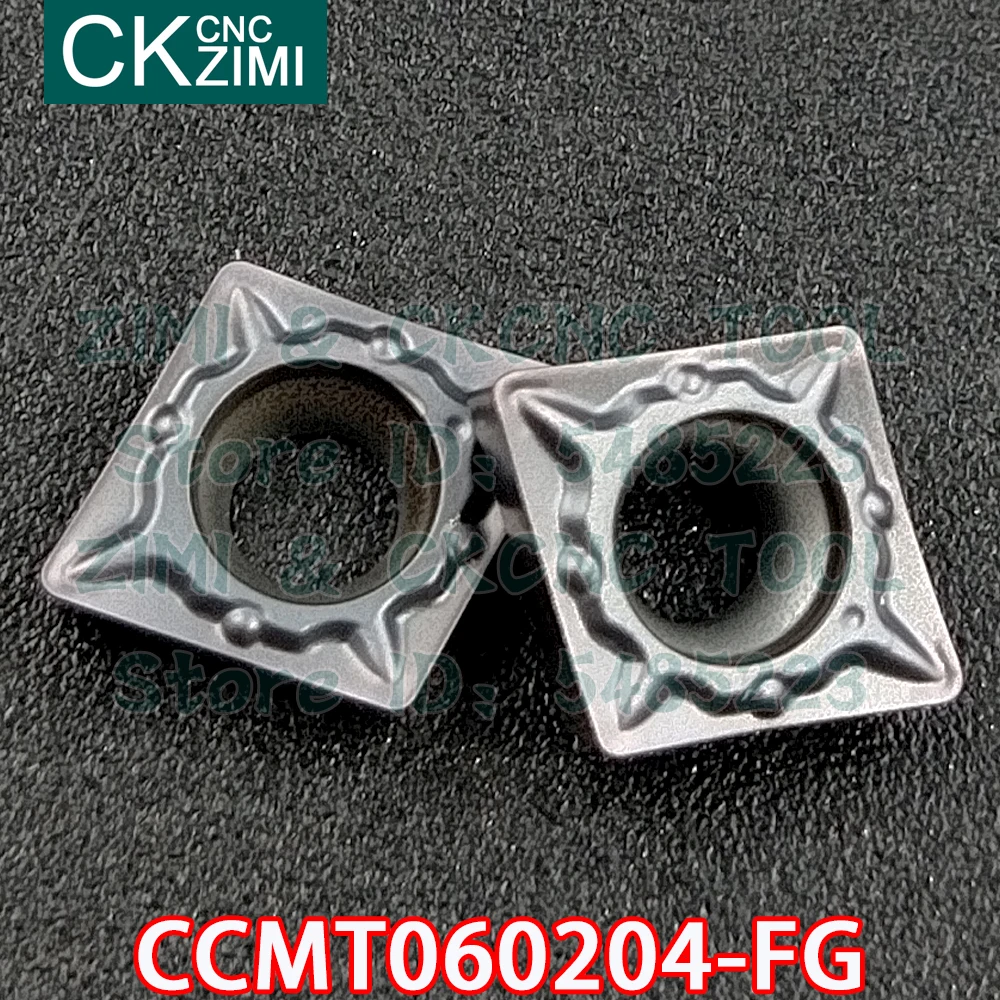 CCMT060204-FG ZM1125 CCMT 060204 FG Sisipan Karbida Alat Sisipan Balik Internal CNC Mesin Putar Kayu Alat Bubut Logam