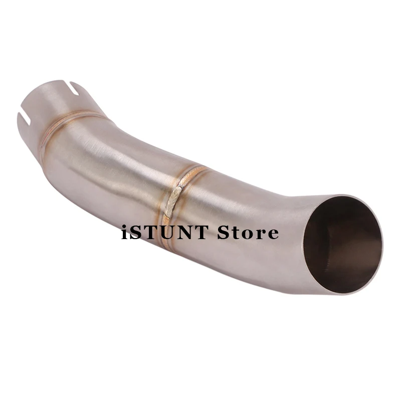 Motorcycle Exhaust For TRIUMPH SPEED TRIPLE 1050 triple speed r 1050 SPEED TRIPLE 94R Modified Single Exhaust Middle Link Pipe