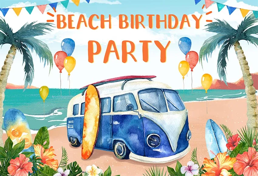 Mehofond-ビーチや誕生日の写真の背景,背景,旅行用,子供用,写真スタジオ