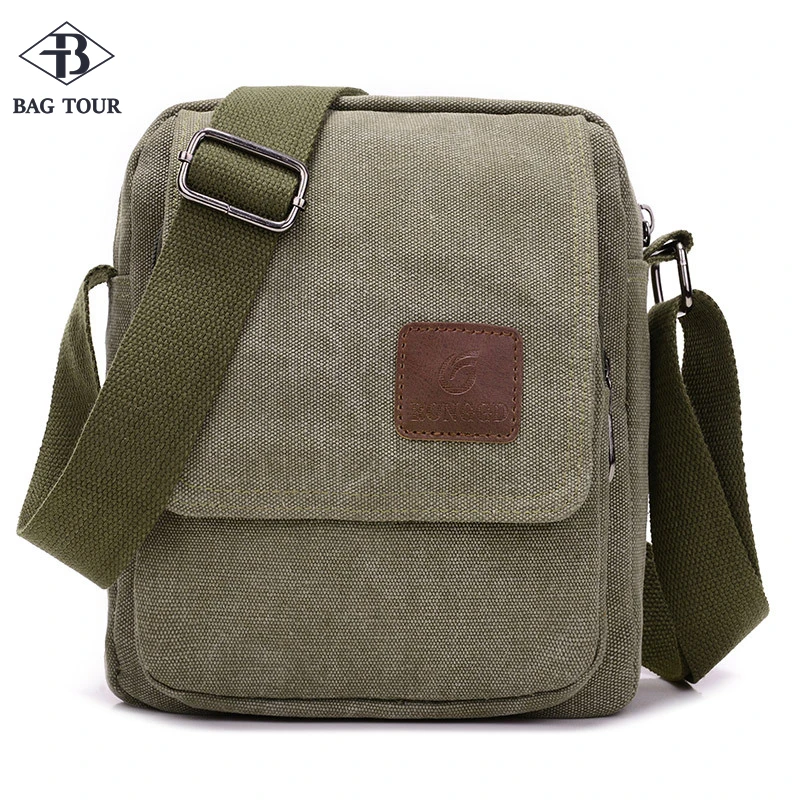 Light Shoulder Bags Vintage old coffee Color Messenger Strong Fabric Bags cheap stylish Crossbody Bags multifunction Brief