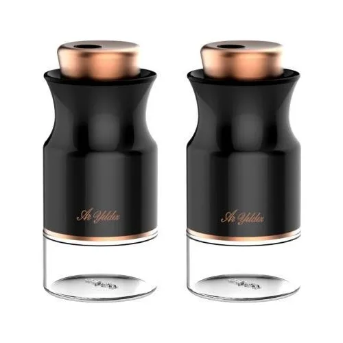 Aryıldız Black Line Bronze Salt Shaker