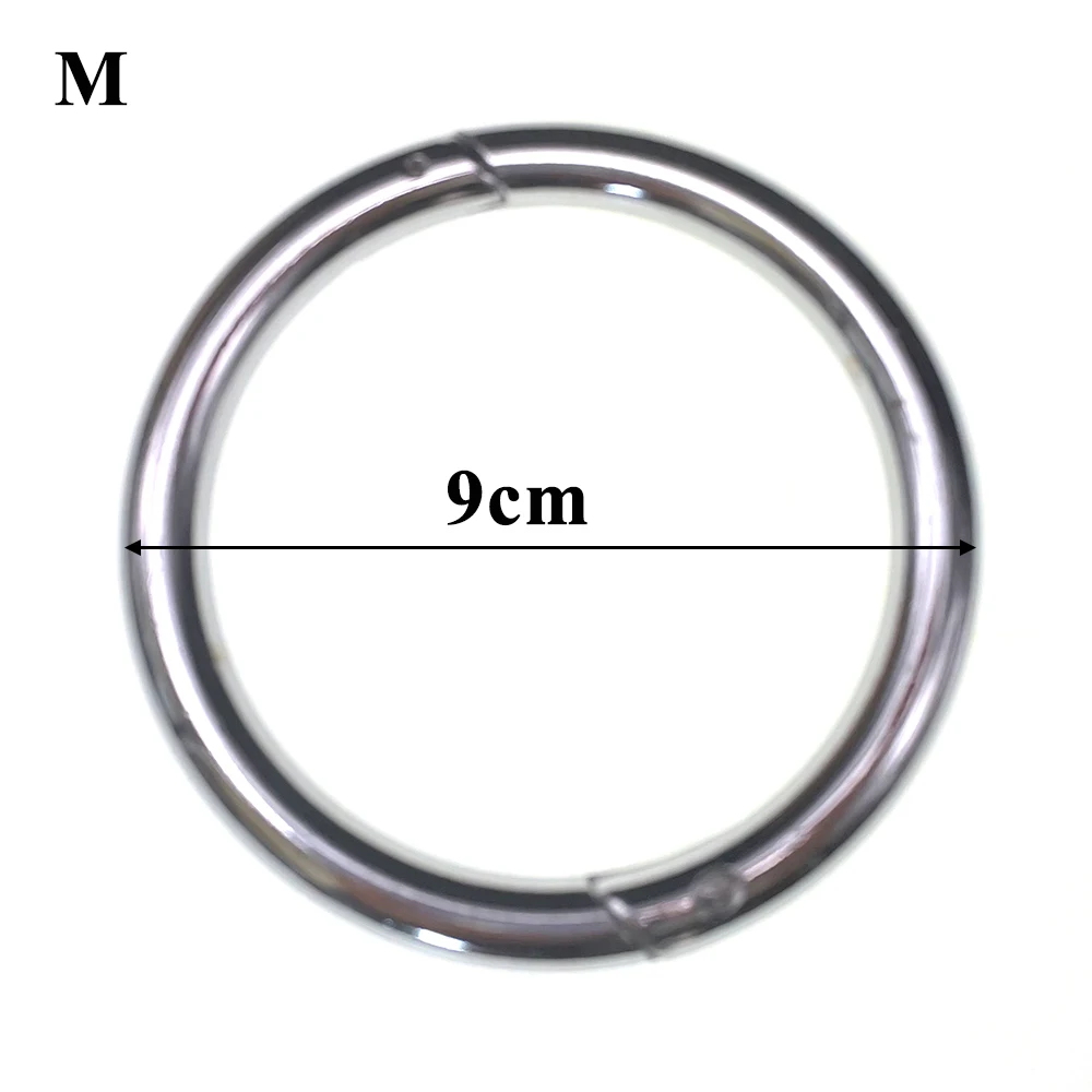 1PCS Carbon Steel Bull Nose Ring Drag Cattle Cow Device For Easy Management Ranch Pasture Livestock Farming Tools Supplies