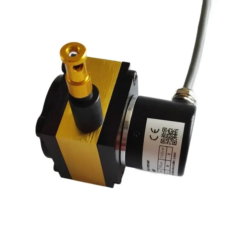 Imagem -02 - Sensor de Satélite com Localização Linear Embutido 200 mm Faixa de Rastreamento Potenciômetro Rotativo Transdutor de Fio