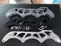 SPIRIT Leader speed chassis for 4 wheels inline speed skates frame gold silver black rose 90 100 110 race skating base 1 pair