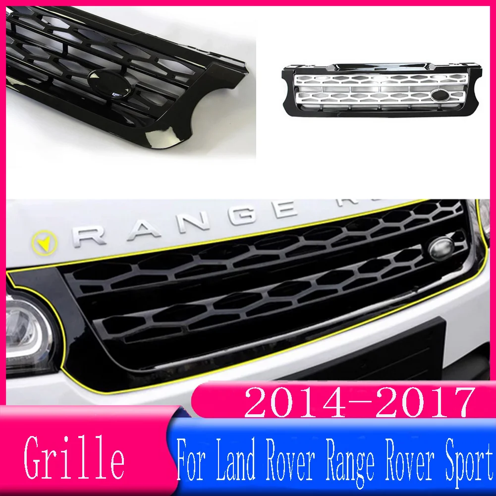 High Quality Front Bumper ABS Grille Grill For Land Rover 2014 2015 2016 2017 Upgrade 2018 Range Rover Sport L494 LR098747