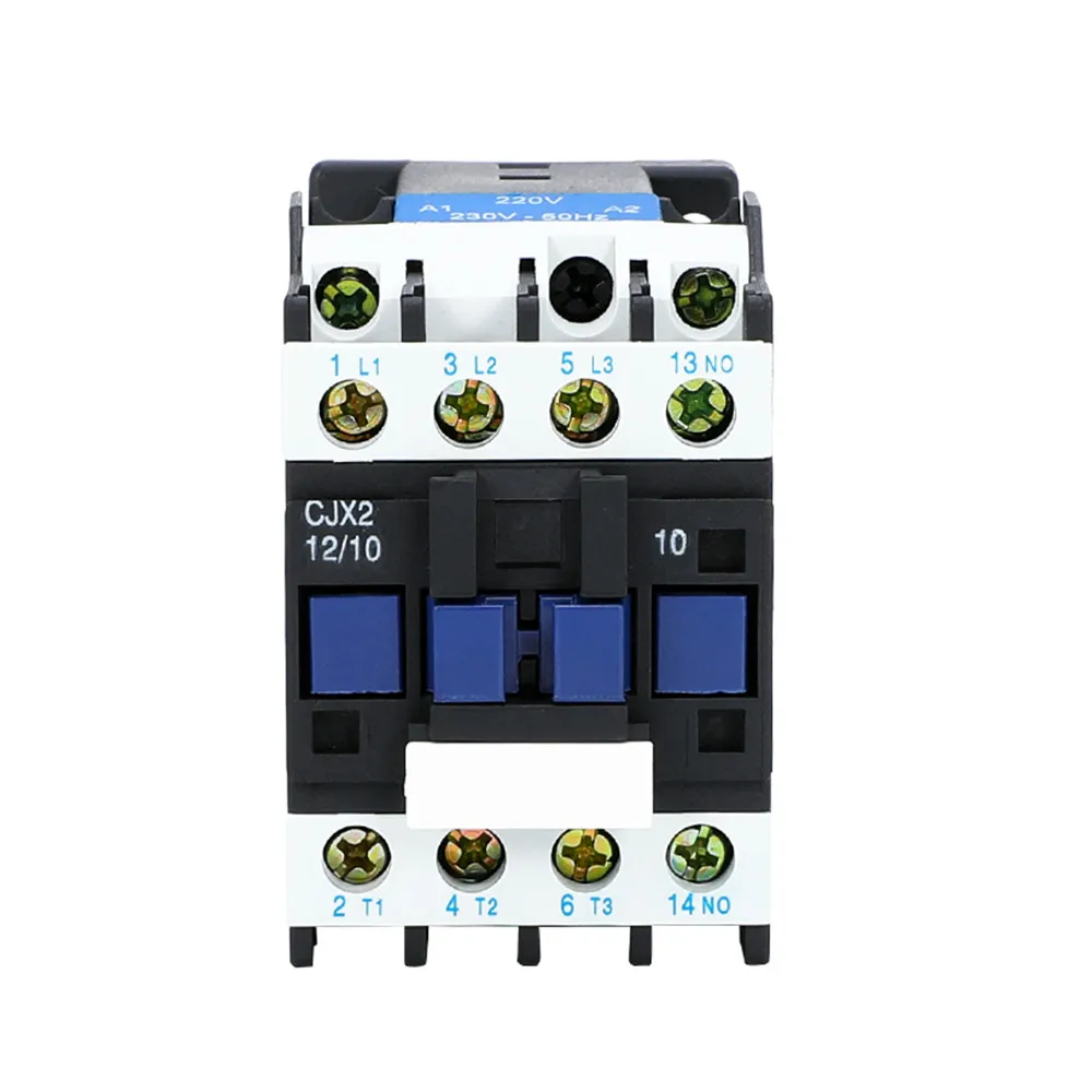 

Contactor CJX2-1210 12A switches LC1 AC contactor voltage 380V 220V 110V Use with float switch