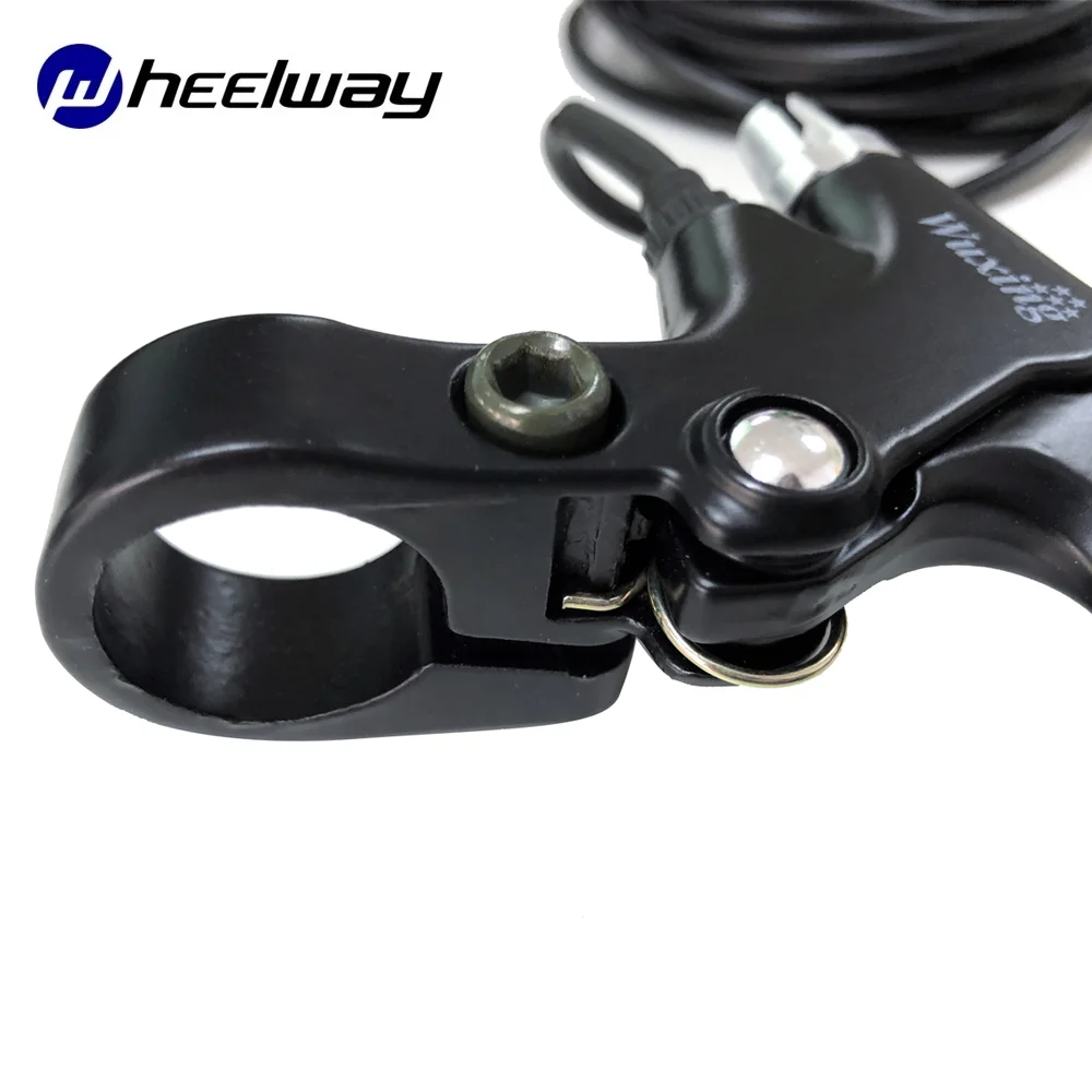 Alloy Mountain Bike Brake Handle, bicicleta elétrica, Scooter Acessórios, peças de freio, preto, Scooter, 2 pcs