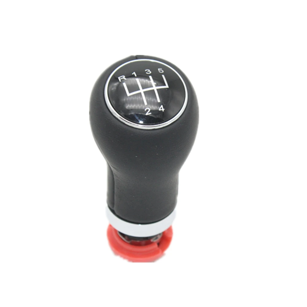 

For Audi A3 8L 1996 1997 1998 1999 2000 2001 2002 2 Car-Stying 5 Speed Car Gear Stick Level Shift Knob With Leather Cover