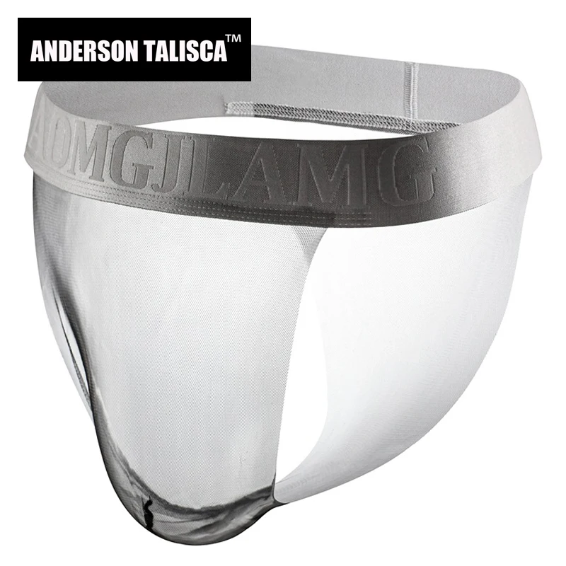 ANDERSON TALISCA Brand New Sexy Mens Briefs Underwear Transparent Men Brief Ropa Interior Hombre Soft Man Cueca Masculina M-2XL