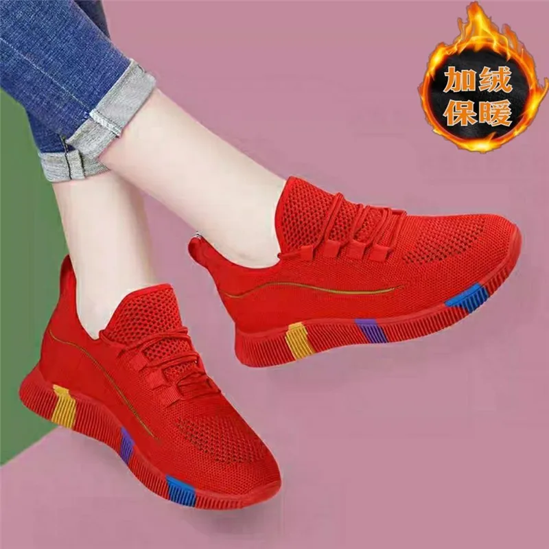 

Tenis Feminino Women Tennis Shoes 2022 Female Sneakers Black Red Mesh Shoe Woman Fitness Gym Trainers Outdoor Walking Zapatillas