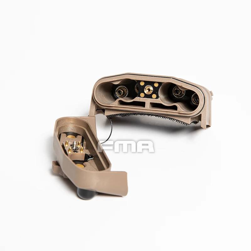 FMA Taktischer Helm NVG IR Infrarot-Stroboskop Funktionsfähiges PVS31 IR-Batteriegehäuse mit Standard-Kopfkabel / L-Typ-Kopfkabel – Detail 11