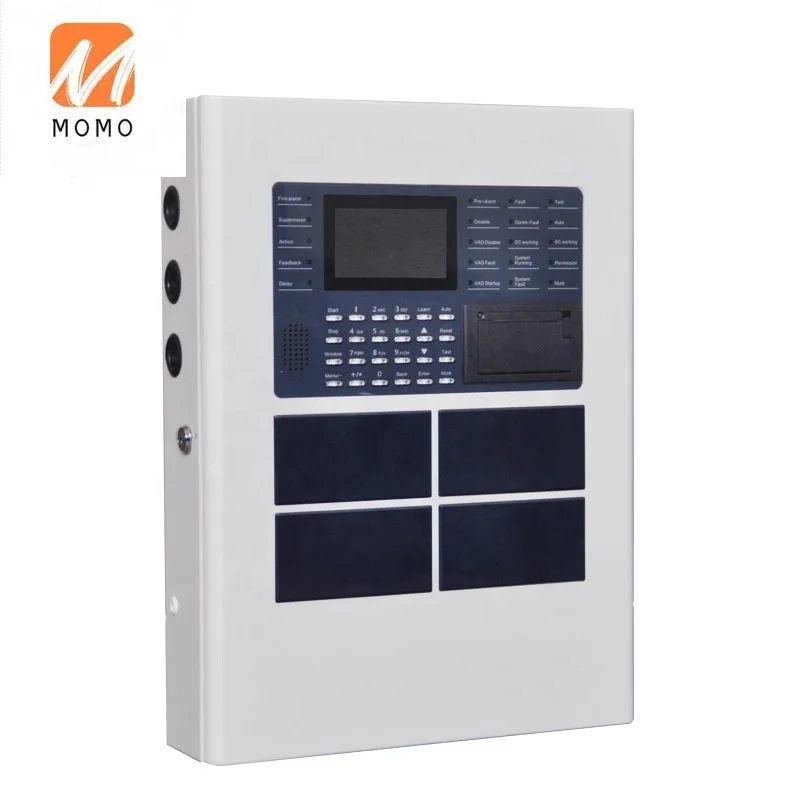 

100 point Addressable Fire Alarm Control Panel Smoke For Project Fire Alarm System