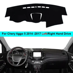 2 Layer Car Dashboard Cover Carpet For Chery Tiggo 5 2014 2015 2016 2017 LHD RHD Rug Sunshade Dash Board Cover Rug Auto Sun