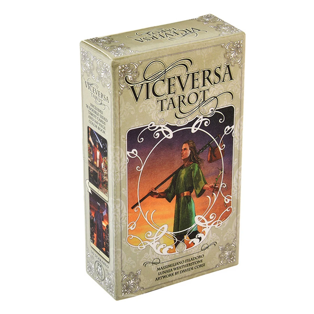 Vice Versa Tarot Board Game Toys Oracle Divination Prophet Prophecy Card Poker Gift Prediction Oracle