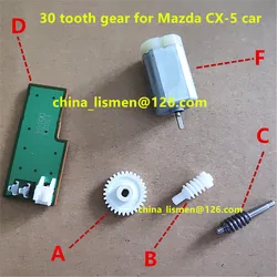 30 Teeth Door Side Mirror Folding Motor Fold Mirror Motor Metal Gear For 2013 Year Mazda 3 bl 2.0 M3 CX-5 CX-7 CX-4 Car