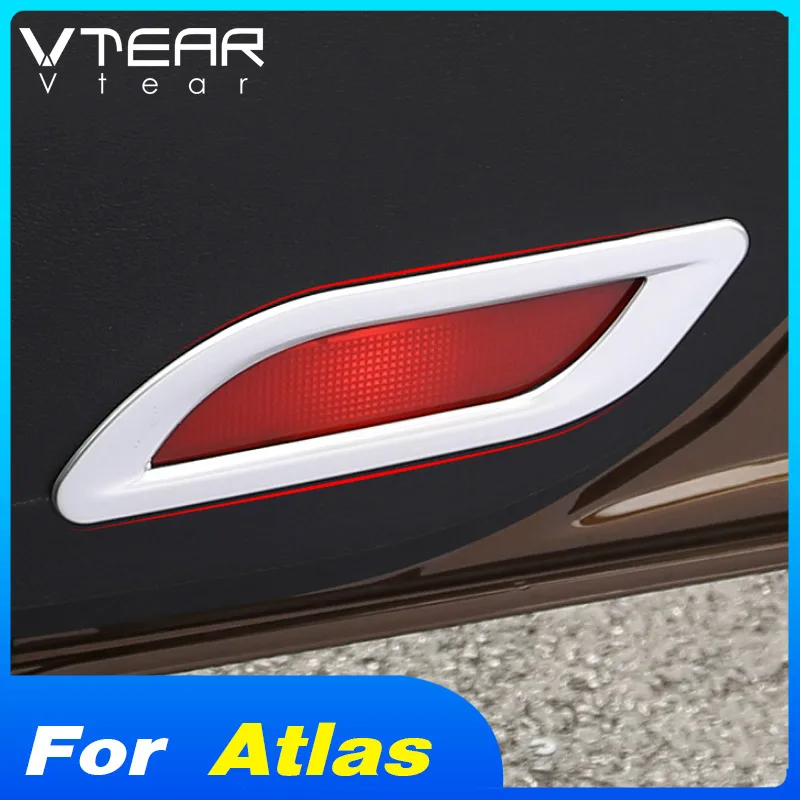 Vtear Car Door Welcome Light Trim Frame Cover Interior Parts Mouldings Auto Accessories for Geely Atlas Emgrand NL-3 Proton X70