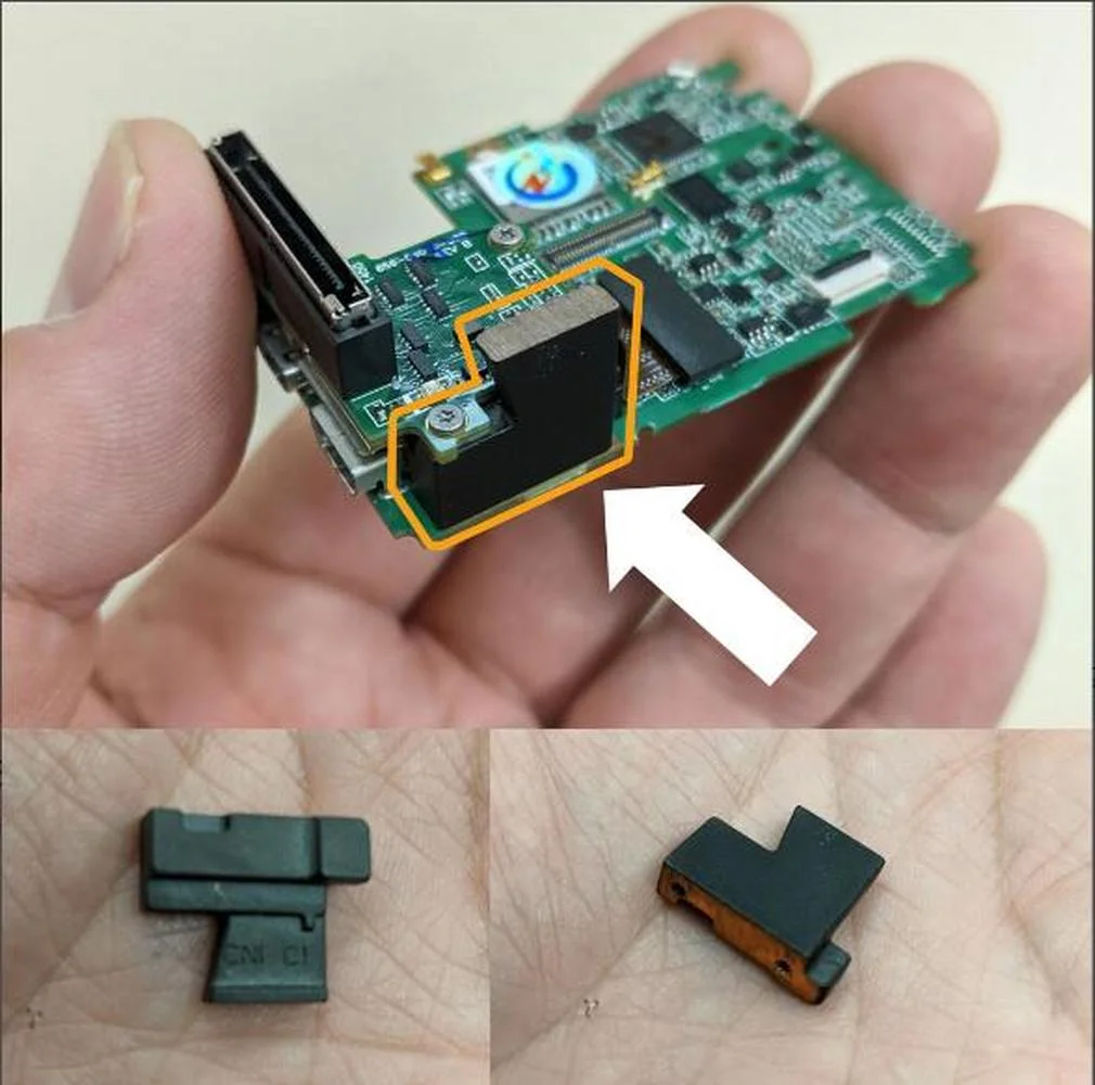 الأصلي صغير النحاس المبرد ل Gopro بطل 4 Hero4 الأسود طبعة الرياضة كاميرا إصلاح أجزاء