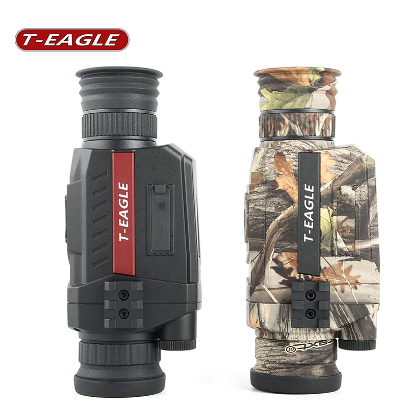 T-EAGLE Optics Infared Hunting Monocular Night Visions Device Digital Vedio Recording Camera Magnification 8 Distance 200m NV600