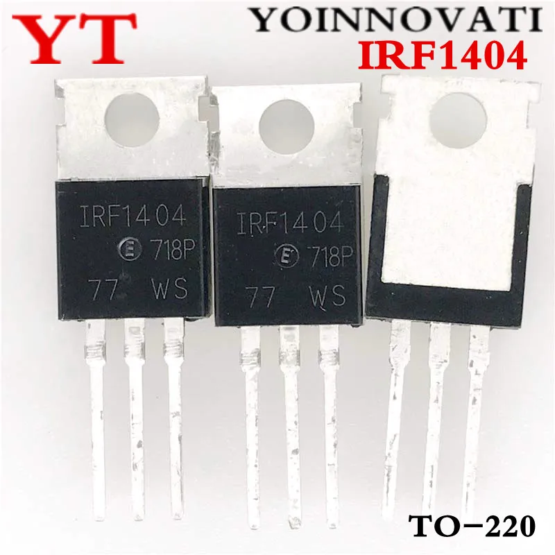 

100pcs/lot IRF1404 IRF1404PBF 1404 TO-220 100% new and original IC Best quality