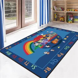 Kids Puzzle Game Shaggy Anti-Skid Floor play Mats 3D Carpet Non-slip rug Dining Living Room Soft Child Bedroom Mat Carpet 01