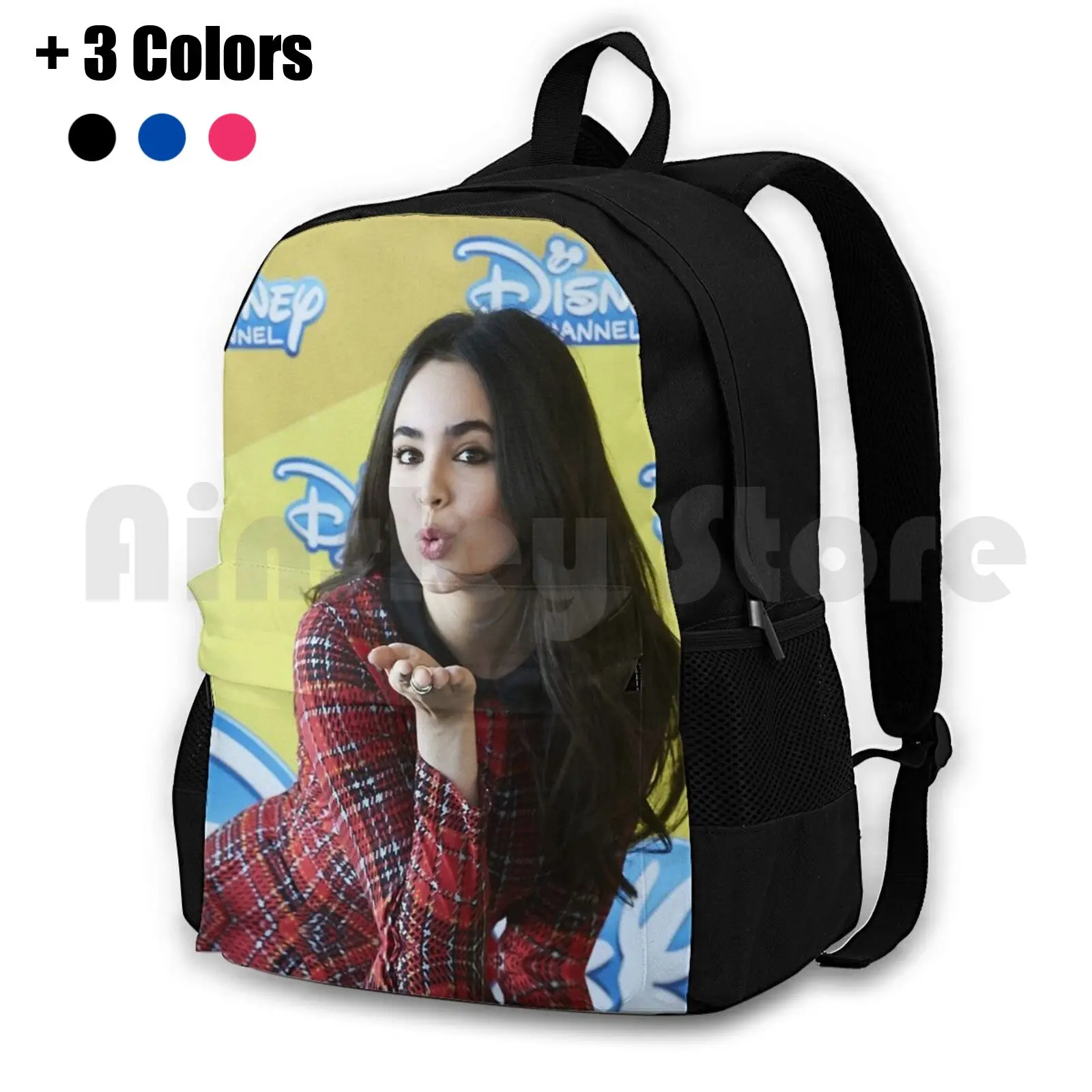 Sofia Carson At Descendants Outdoor Hiking Backpack Riding Climbing Sports Bag Sofia Carson Descendants Jitu Graphic Pattern