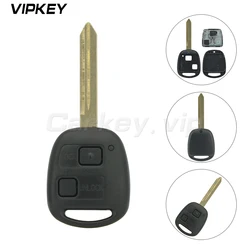 Denso (non Valeo) Remotekey 2 pulsanti 434mhz con Chip 4 d70 Toy47 portachiavi a distanza per Toyota Rav4 Corolla Yaris Key sostituzione