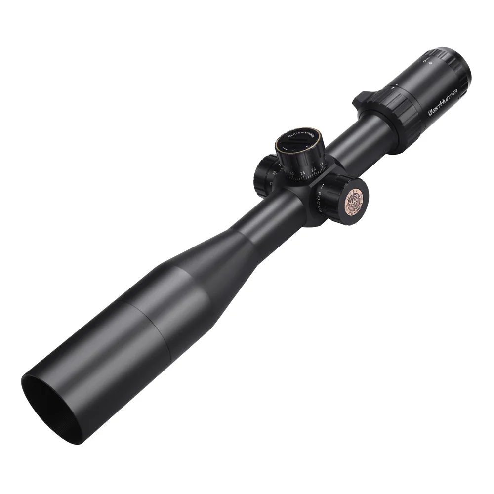 Imagem -03 - Westhunter-primeiro Focal Plano Riflescopes hd 416x44 Ffp Caça Âmbito Parallex Lateral Roda de Vidro Gravado Tactical Tiro Vistas