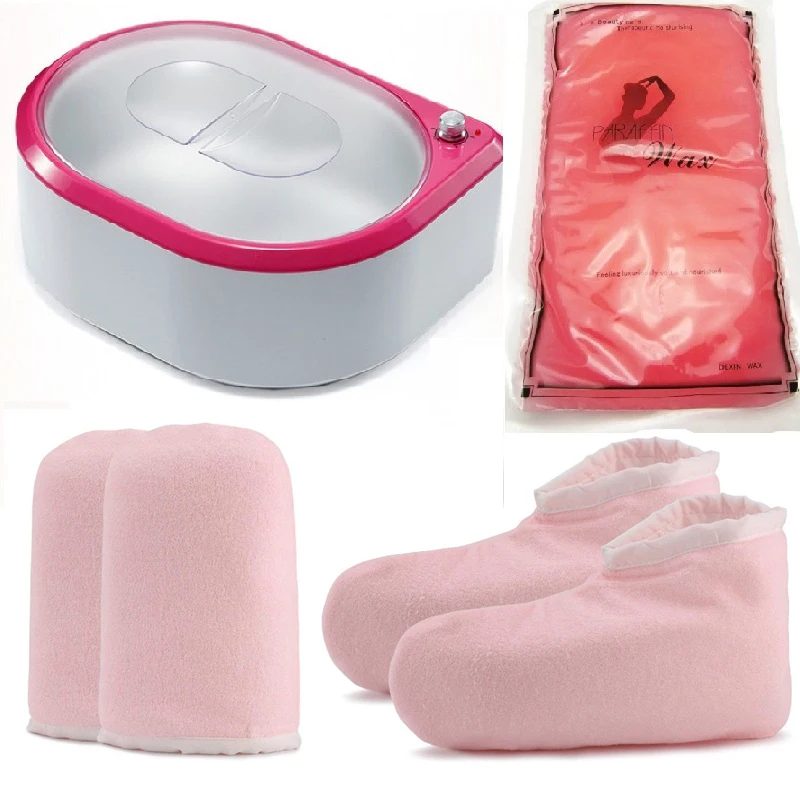 parafina-wax-aquecedor-maquina-pe-aquecedor-terapia-de-calor-mitts-e-bootie-hidratacao-continua-badejo-mao-banho