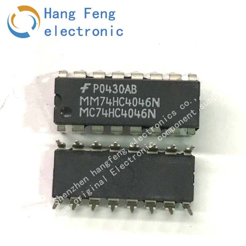 5PCS MM74HC4046N DIP-16 FSC new original MM74HC4046