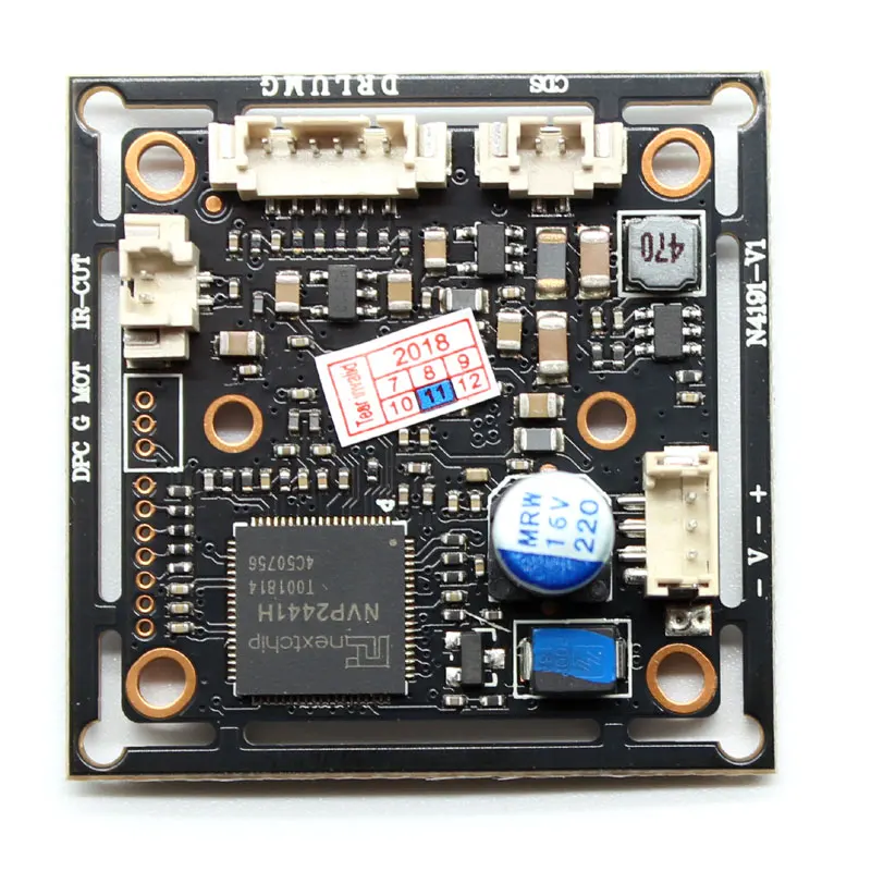 Starlight Low Illumination 0.0001Lux NVP2441+IMX307 HD 4 in 1 AHD TVI CVI CVBS 2mp CCTV Camera Module PCB board 1