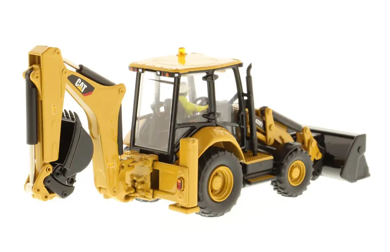 DM CatTerRpillar 1/50 Scale Cat 432F2 Backhoe Loader High Line Series by Diecast Masters 85249 model kit for collection